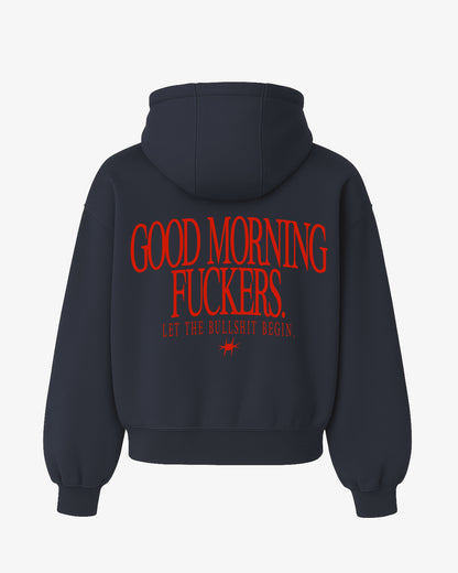 Oversized Hoodie - Good Morning Fuckers