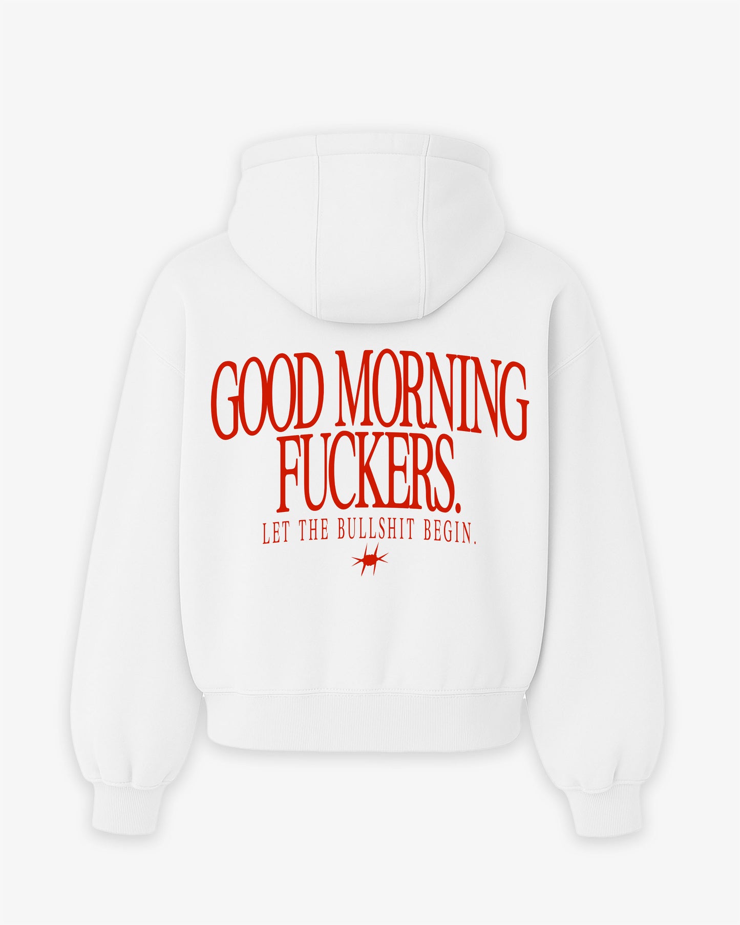 Oversized Hoodie - Good Morning Fuckers