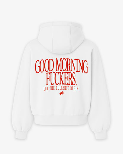 Oversized Hoodie - Good Morning Fuckers