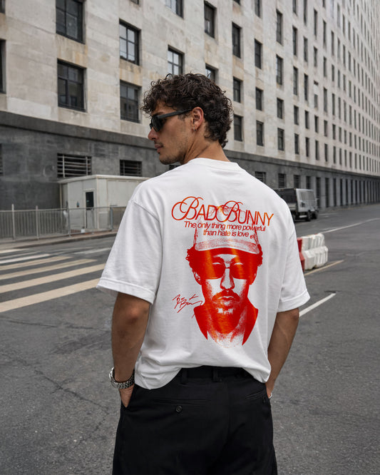 Heavy Oversized Tee - Love is more powerful than hate