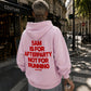 Oversized Hoodie - 5AM is for afterparty. Not for running.