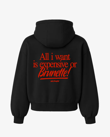 Oversized Hoodie - Expensive or Brunette