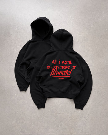 Oversized Hoodie - Expensive or Brunette