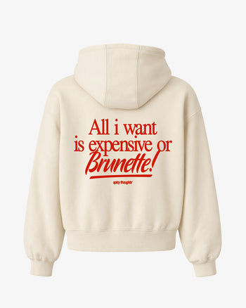Oversized Hoodie - Expensive or Brunette