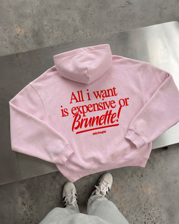 Oversized Hoodie - Expensive or Brunette
