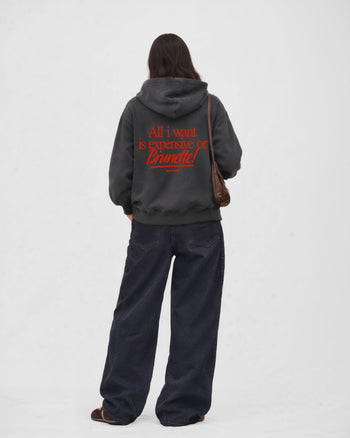 Oversized Hoodie - Expensive or Brunette