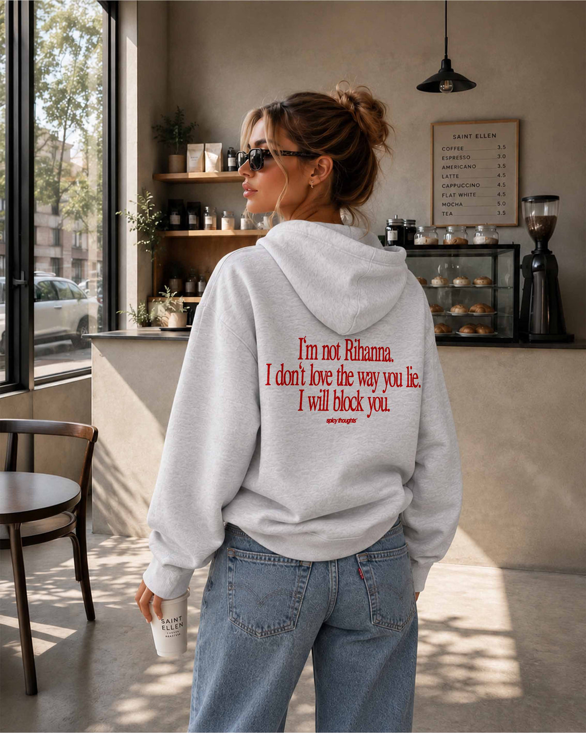 Oversized Hoodie - I Will Block You