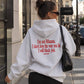 Oversized Hoodie - I Will Block You