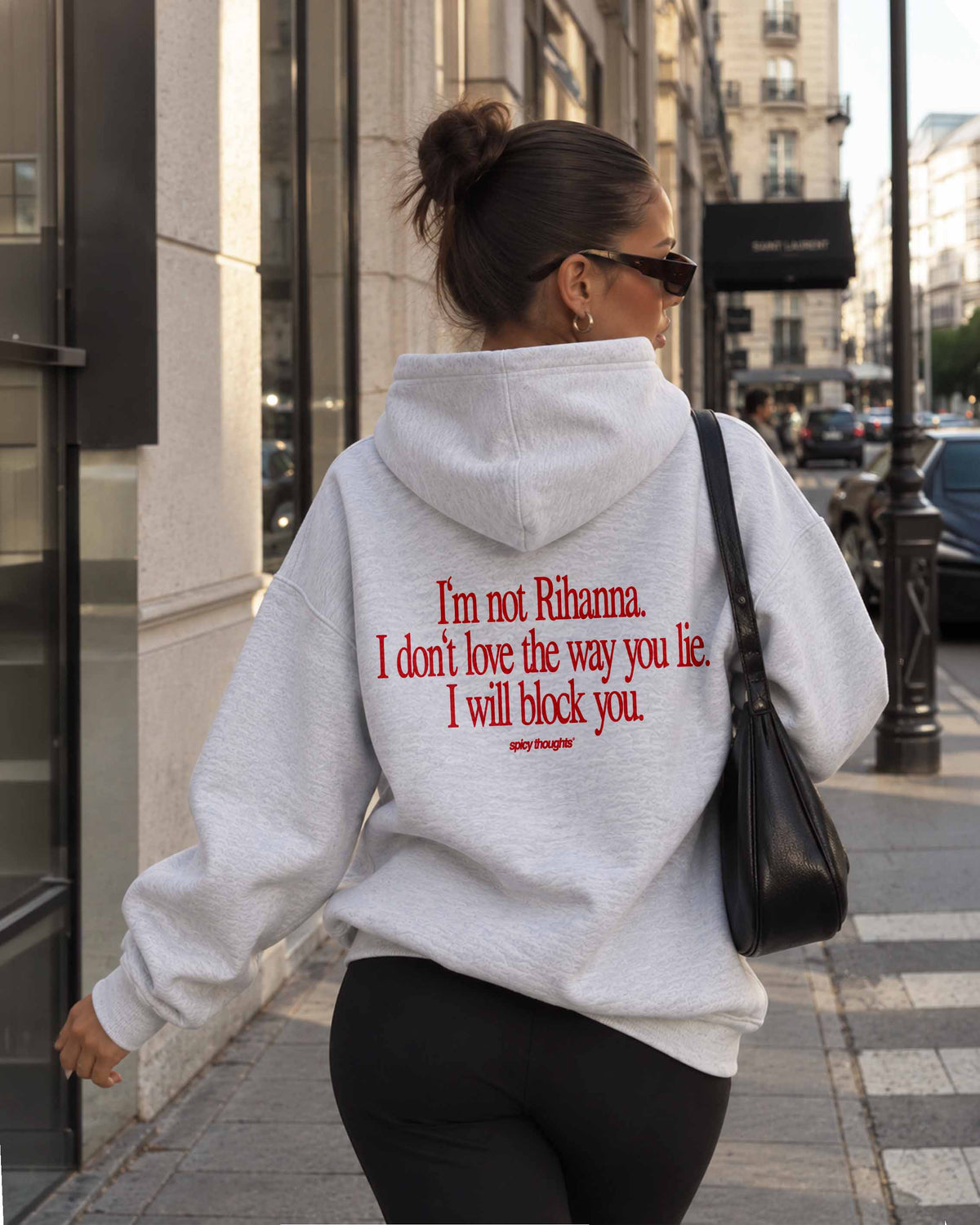 Oversized Hoodie - I Will Block You