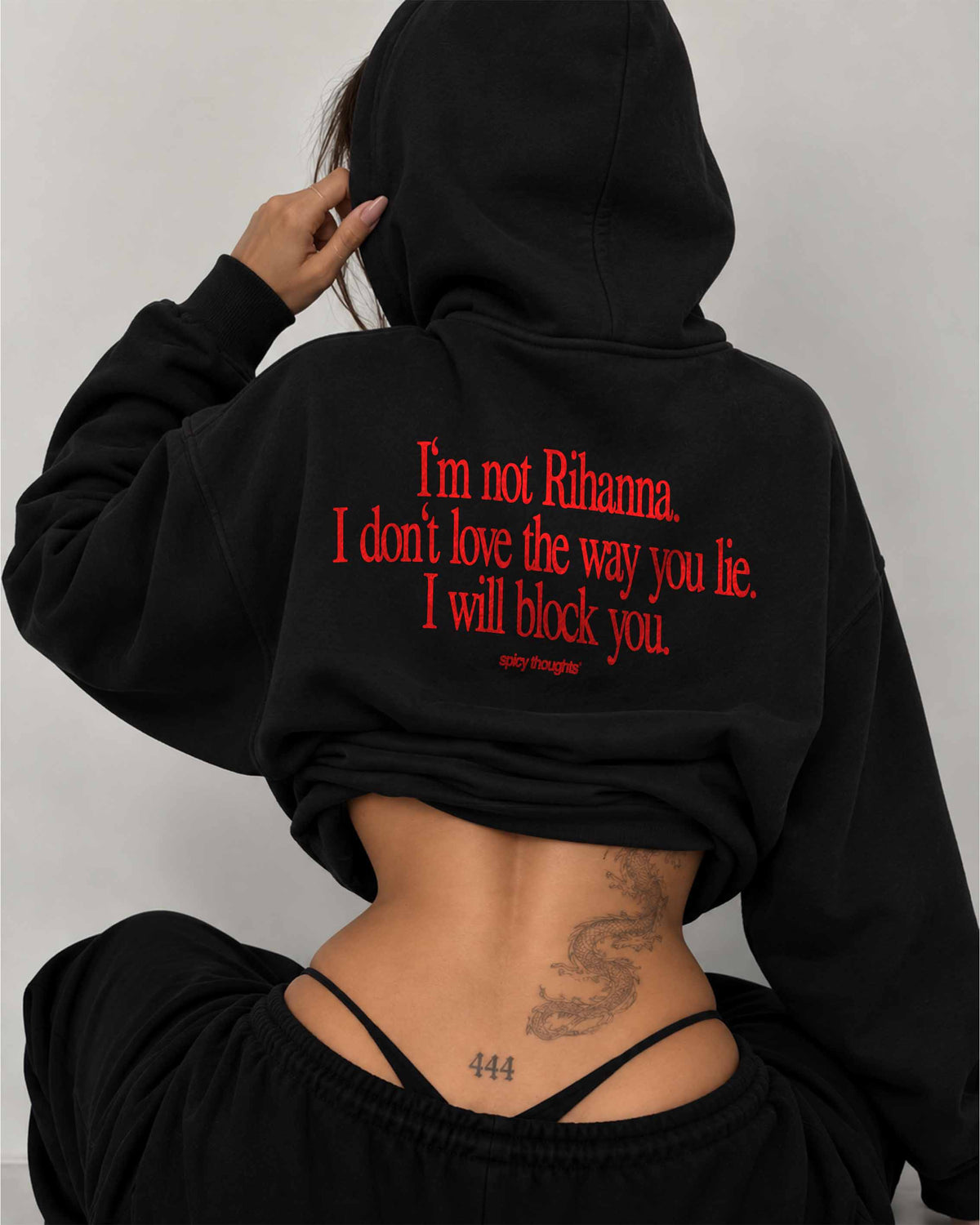 Oversized Hoodie - I Will Block You