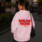 Oversized Hoodie - Bonjour Fuckers