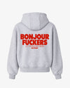Oversized Hoodie - Bonjour Fuckers