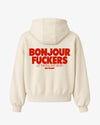 Oversized Hoodie - Bonjour Fuckers