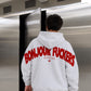 Oversized Hoodie - Bonjour Fuckers Back Arch