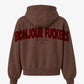 Oversized Hoodie - Bonjour Fuckers Back Arch