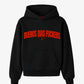 Oversized Hoodie - Buenos Dias Fuckers Curve