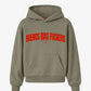 Oversized Hoodie - Buenos Dias Fuckers Curve