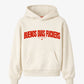 Oversized Hoodie - Buenos Dias Fuckers Curve