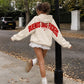 Oversized Hoodie - Buenos Dias Fuckers Back Arch