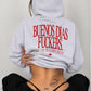 Oversized Hoodie - Buenos Dias Fuckers