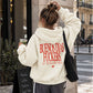 Oversized Hoodie - Buenos Dias Fuckers