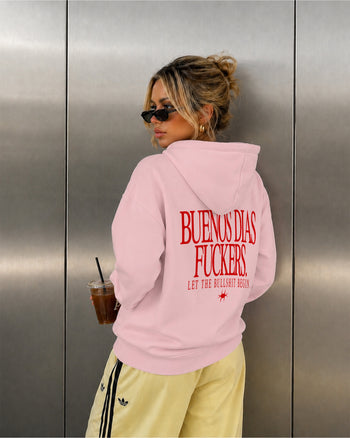 Oversized Hoodie - Buenos Dias Fuckers