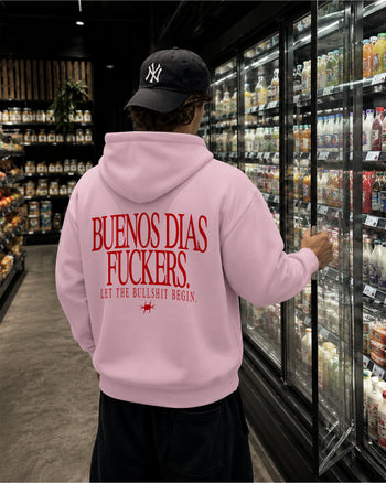 Oversized Hoodie - Buenos Dias Fuckers