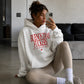 Oversized Hoodie Girls - Buenos Días Fuckers Frontprint