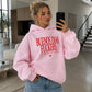 Oversized Hoodie Girls - Buenos Días Fuckers Frontprint