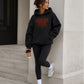 Oversized Hoodie Girls - Buenos Días Fuckers Frontprint