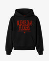 Oversized Hoodie Girls - Buenos Días Fuckers Frontprint