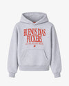 Oversized Hoodie Girls - Buenos Días Fuckers Frontprint