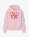 Oversized Hoodie Girls - Buenos Días Fuckers Frontprint