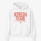 Oversized Hoodie Girls - Buenos Días Fuckers Frontprint