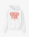 Oversized Hoodie Girls - Buenos Días Fuckers Frontprint