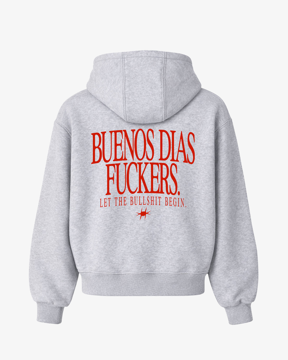 Oversized Hoodie - Buenos Dias Fuckers