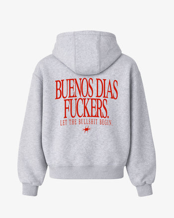 Oversized Hoodie - Buenos Dias Fuckers