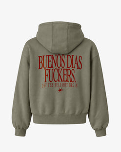 Oversized Hoodie - Buenos Dias Fuckers