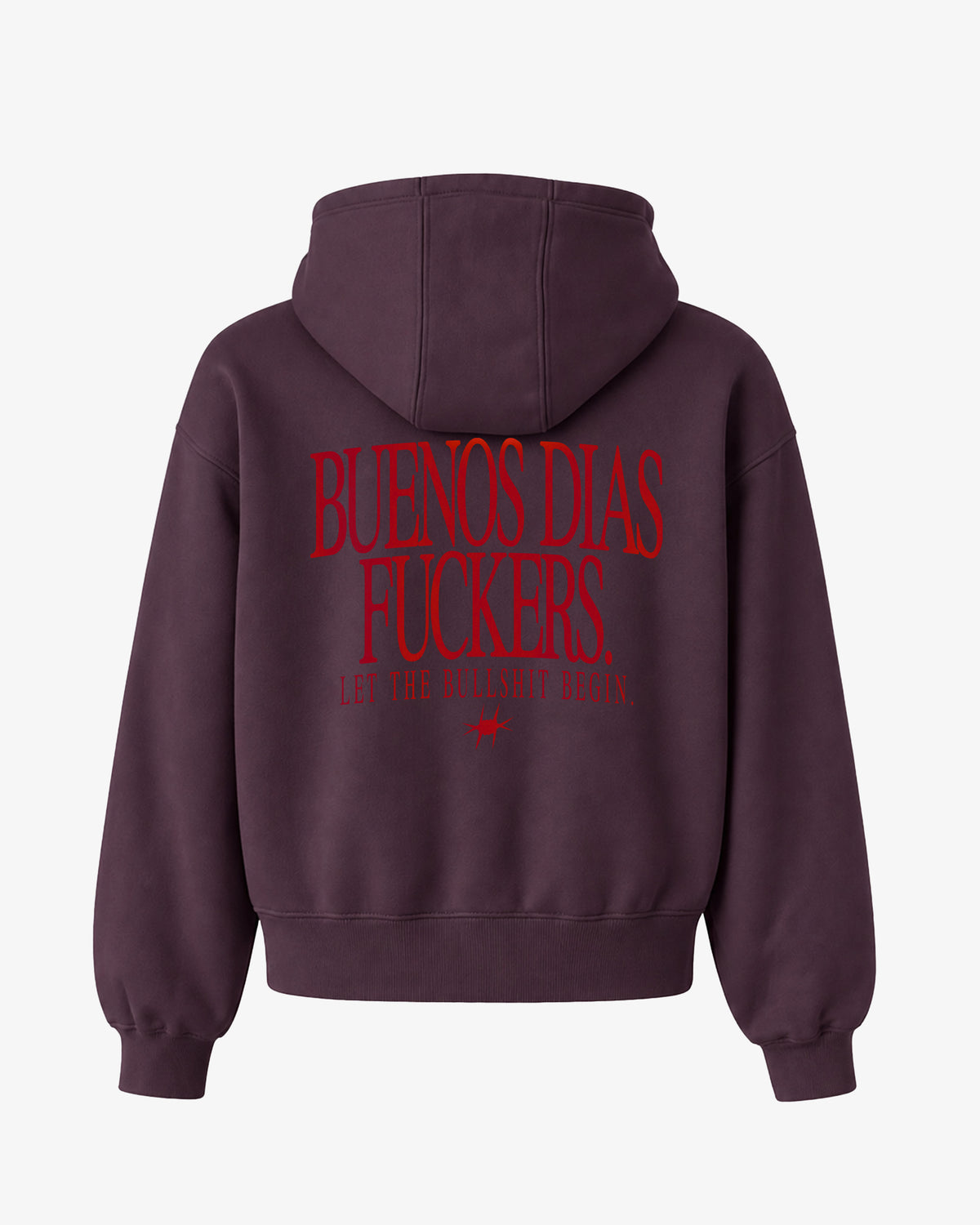 Oversized Hoodie - Buenos Dias Fuckers