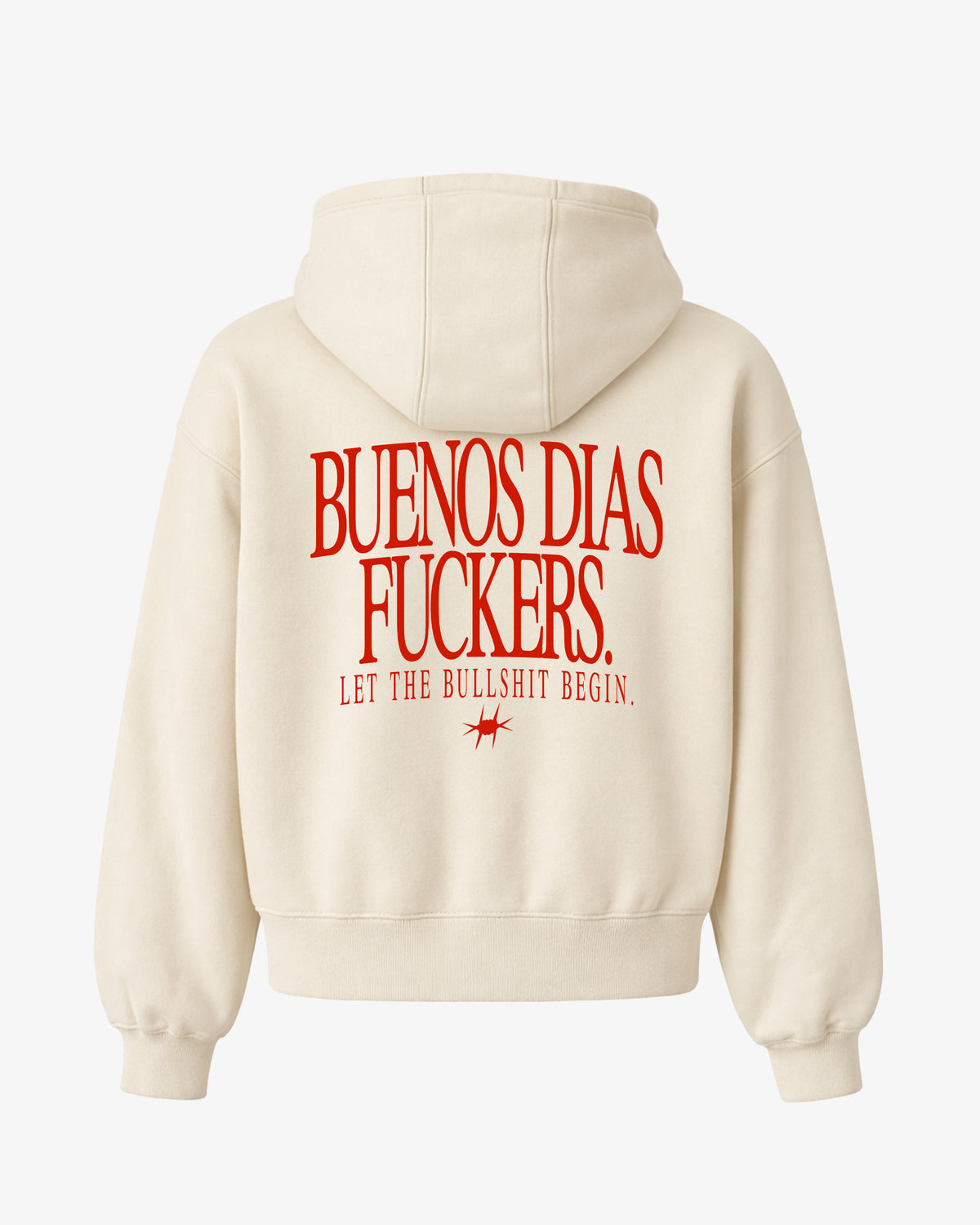 Oversized Hoodie - Buenos Dias Fuckers