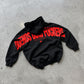 Oversized Hoodie - Buenos Dias Fuckers Back Arch