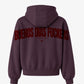 Oversized Hoodie - Buenos Dias Fuckers Back Arch