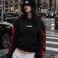 Oversized Hoodie - Buenos Dias Fuckers Sleeve