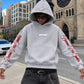 Oversized Hoodie - Buenos Dias Fuckers Sleeve