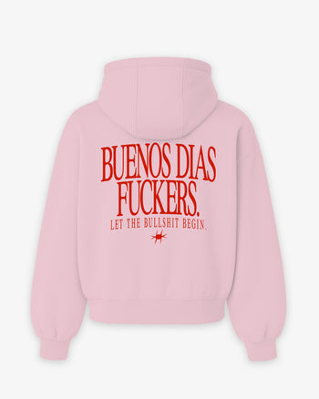 Oversized Hoodie - Buenos Dias Fuckers