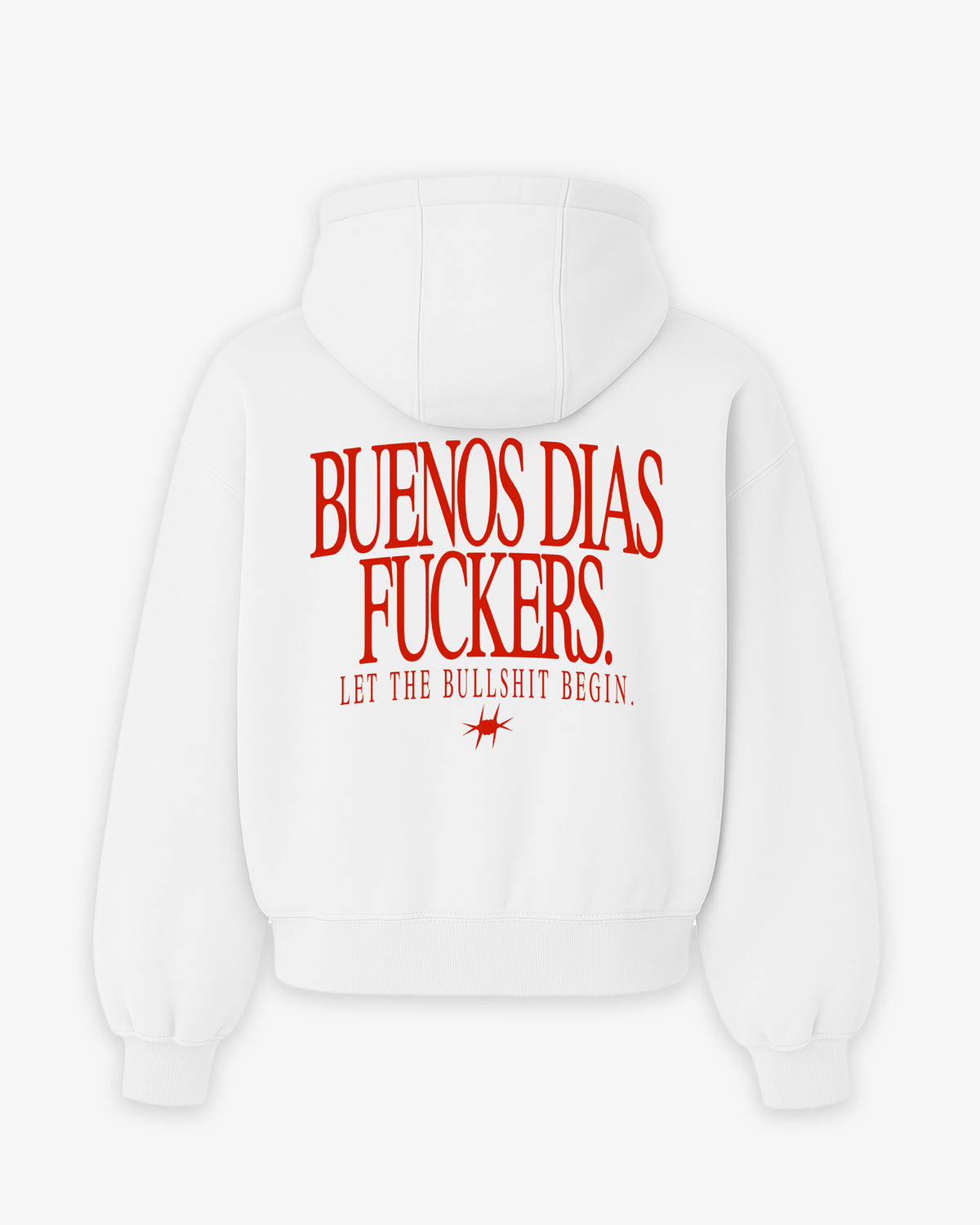 Oversized Hoodie - Buenos Dias Fuckers