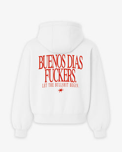 Oversized Hoodie - Buenos Dias Fuckers