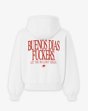 Oversized Hoodie - Buenos Dias Fuckers