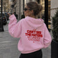 Oversized Hoodie - Can’t see the haters. My lashes too long.