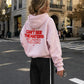Oversized Hoodie - Can’t see the haters. My lashes too long.